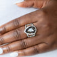 BLINGing Down The House - Silver - Paparazzi Ring Image