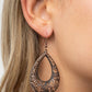 Get Into The GROVE - Copper - Paparazzi Earring Image