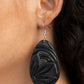 Garden Therapy - Black - Paparazzi Earring Image