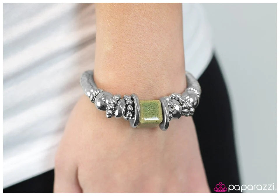 Paparazzi Bracelet ~ Sea Siren - Green