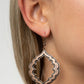 Taj Mahal Majesty - Copper - Paparazzi Earring Image