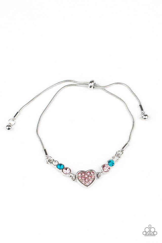 Big-Hearted Beam - Multi - Paparazzi Bracelet Image