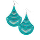 Tropical Tempest - Blue - Paparazzi Earring Image