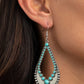 Essential Minerals - Blue - Paparazzi Earring Image