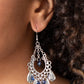 Musical Gardens - Blue - Paparazzi Earring Image