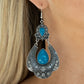 Rise and Roam - Blue - Paparazzi Earring Image