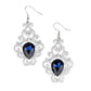 Happily Ever AFTERGLOW - Blue - Paparazzi Earring Image