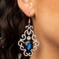 Happily Ever AFTERGLOW - Blue - Paparazzi Earring Image