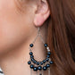 Party Planner Posh - Blue - Paparazzi Earring Image