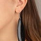 Tropical Ferry - Black - Paparazzi Earring Image