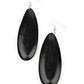 Tropical Ferry - Black - Paparazzi Earring Image