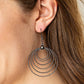 Elliptical Elegance - Black - Paparazzi Earring Image