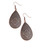 Tribal Takeover - Copper - Paparazzi Earring Image