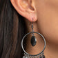 Start From Scratch - Black - Paparazzi Earring Image