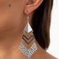 Work Hazard - Black - Paparazzi Earring Image