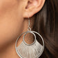 Really High-Strung - Silver - Paparazzi Earring Image