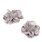 Full On Floral - Silver - Paparazzi Hair Accessories Image