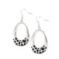 Better LUXE Next Time - Black - Paparazzi Earring Image