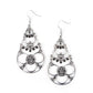 Garden Melody - Black - Paparazzi Earring Image