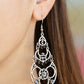 Garden Melody - Black - Paparazzi Earring Image