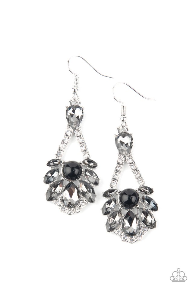 Prismatic Presence - Black - Paparazzi Earring Image