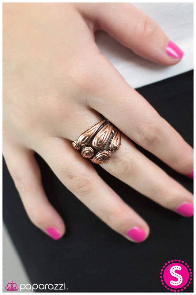 Anillo de paparazzi ~ Cop Out - Cobre