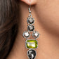 Look At Me GLOW! - Green - Paparazzi Earring Image