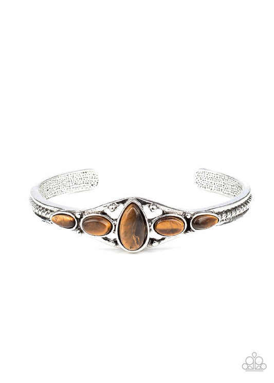 Dream Beam - Brown - Paparazzi Bracelet Image