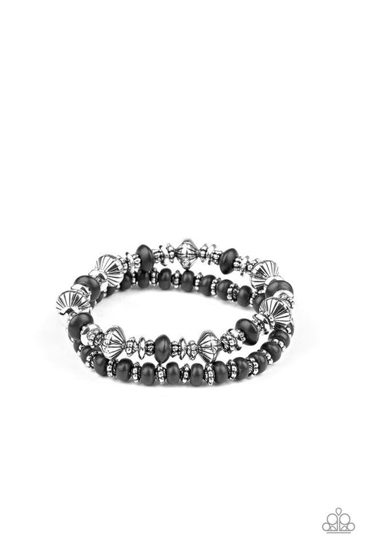 Cactus Quest - Black - Paparazzi Bracelet Image