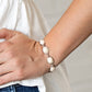 Nice Stonework - White - Paparazzi Bracelet Image