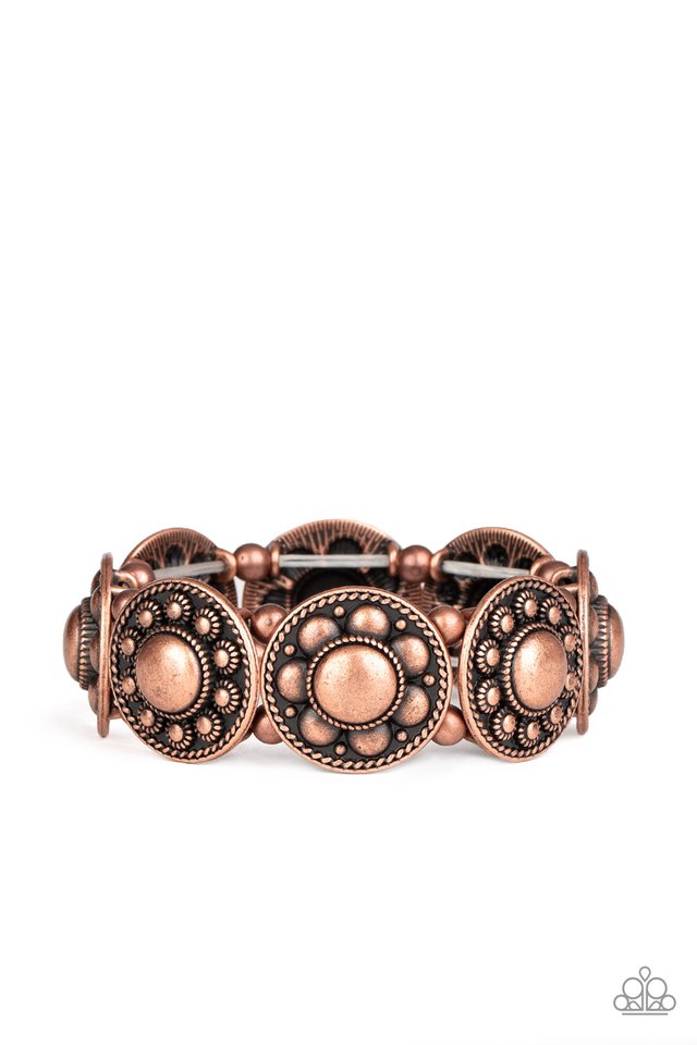 Paparazzi copper store stretch bracelet