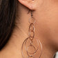Running Circles Around You - Copper - Paparazzi Earring Image