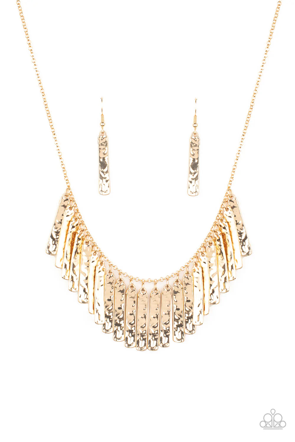 Collar Paparazzi ~ Metallic Muse - Dorado