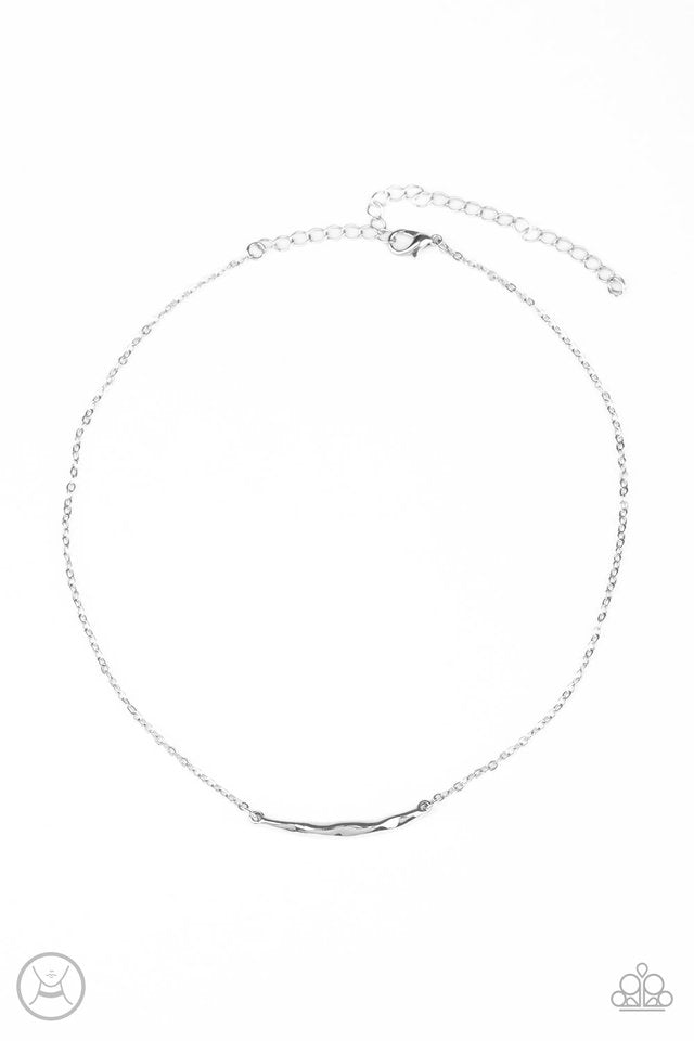 Taking It Easy - Silver - Paparazzi Necklace Image