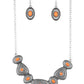 Totally TERRA-torial - Orange - Paparazzi Necklace Image