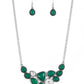 Breathtaking Brilliance - Green - Paparazzi Necklace Image