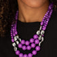 Flamingo Flamboyance - Purple - Paparazzi Necklace Image