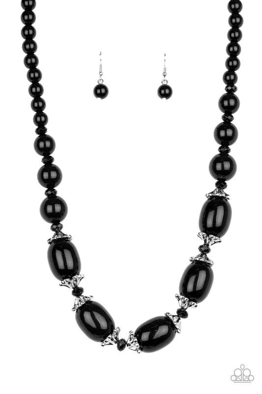 Paparazzi Necklace ~ After Party Posh - Black