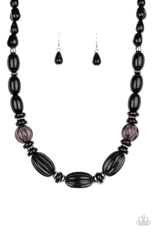 Paparazzi Necklace ~ High Alert - Black