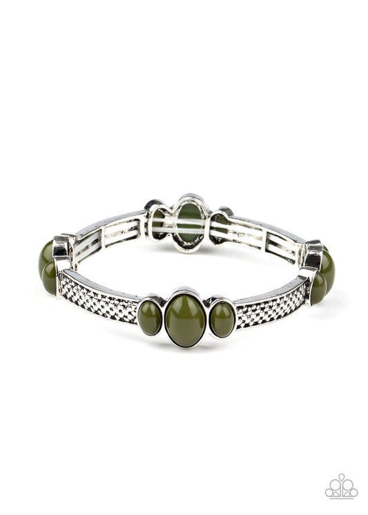 Instant Zen - Green - Paparazzi Bracelet Image