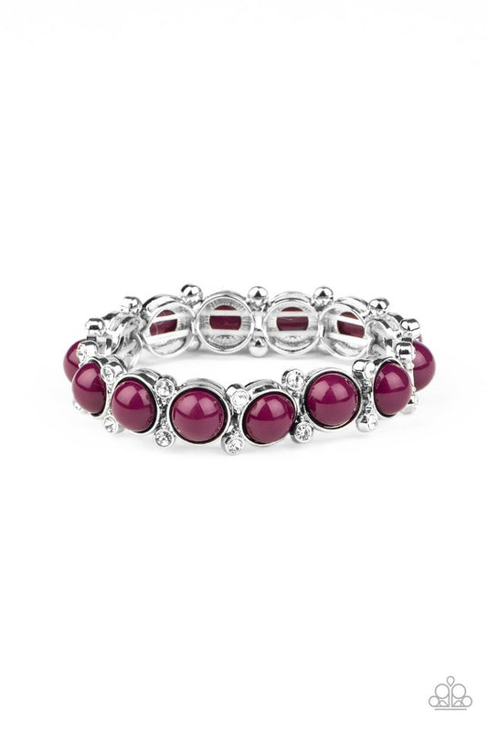 Flamboyantly Fruity - Purple - Paparazzi Bracelet Image