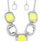 Pucker Up - Yellow - Paparazzi Necklace Image