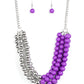 Layer After Layer - Purple - Paparazzi Necklace Image