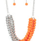 Layer After Layer - Orange - Paparazzi Necklace Image