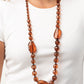 Malibu Masterpiece - Brown - Paparazzi Necklace Image