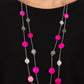 Ocean Soul - Pink - Paparazzi Necklace Image