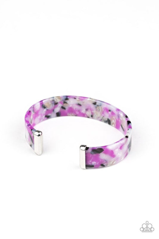 Its Getting HAUTE In Here - Purple - Paparazzi Bracelet Image