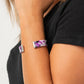 Its Getting HAUTE In Here - Purple - Paparazzi Bracelet Image