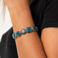 Vividly Vintage - Blue - Paparazzi Bracelet Image