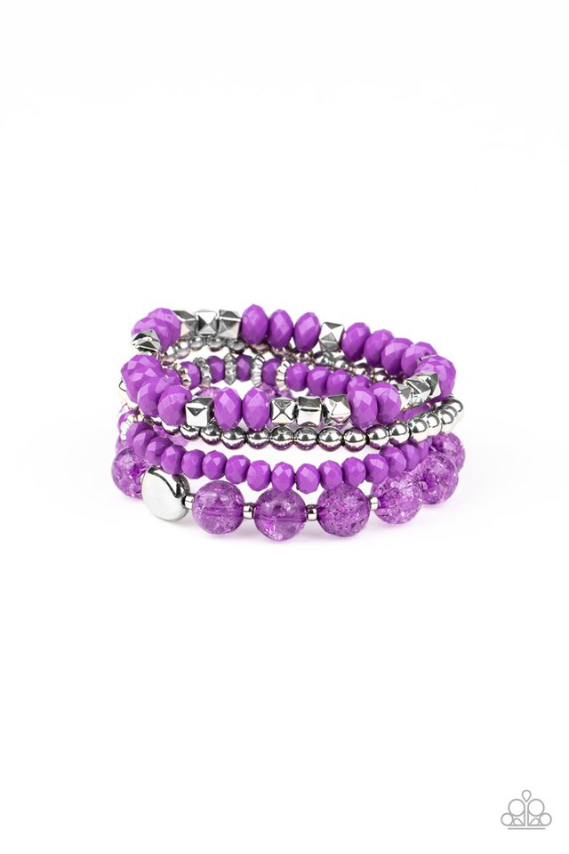 Paparazzi Tantalizingly Terrazzo Purple Bracelet – SPARKLE ARMAND